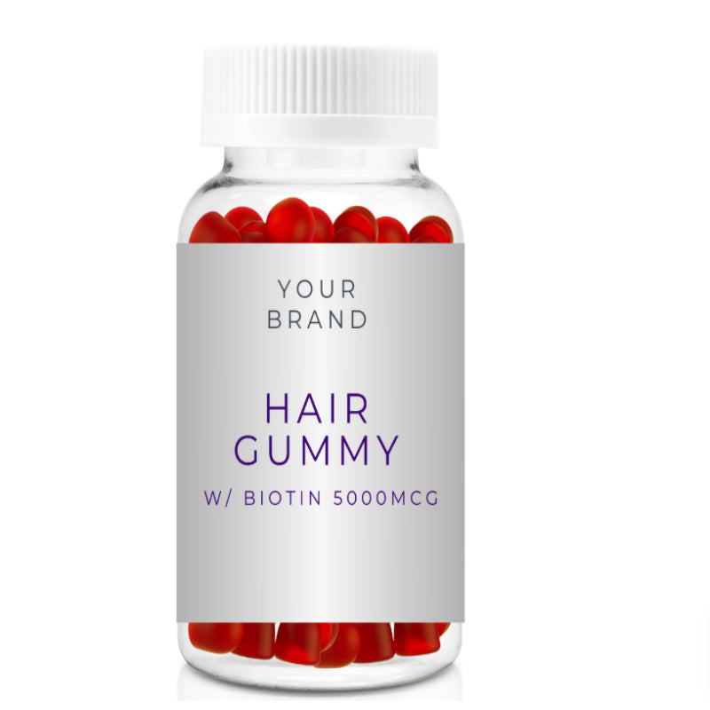 Hair Gummies with Biotin And Vitamins